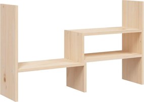 vidaXL Βάση Οθόνης (39-72) x 17 x 43 εκ. από Μασίφ Ξύλο Πεύκου