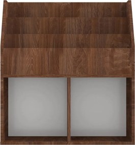vidaXL Παιδικό Ράφι Περιοδικών Καφέ Δρυς 71x30x78,5 εκ. Επεξεργ. ξύλο