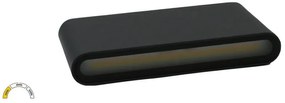 Απλίκα Φωτιστικό Τοίχου LED 12W ΙΡ54 3CCT Up-Down Lumen-3-89121-Ανθρακί 3-89121