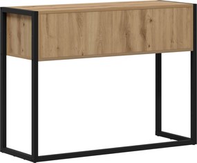 vidaXL End Table Καρυδιά Χειροποίητης Εργασίας 100 x 36 x 75 εκ.
