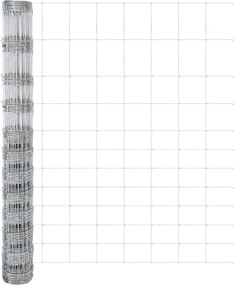 vidaXL Στύλος Περιφράξεων Γαλβανισμένο 25 x 1,4 μ Ατσάλι