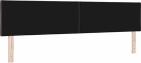 vidaXL Κεφαλάρι Σκούρο Καφέ 200 cm ύφασμα