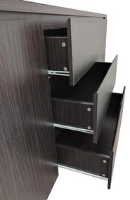 Μπουφές Kalya σε wenge απόχρωση 220x49x89.5εκ 220x49x89.5 εκ.