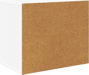 vidaXL Σπίτι Γάτας Λευκό 51 x 30 x 42 εκ. Επεξεργασμένο ξύλο