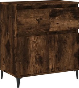 vidaXL Ντουλάπι Καπνιστή Δρυς 60x35x70 εκ. από Επεξεργασμένο Ξύλο