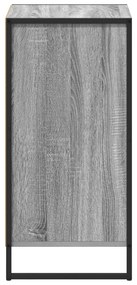 vidaXL Πλαϊνό γραφείο με συρτάρι Γκρίζο Σονομα 81 x 36 x 150.5 εκ.