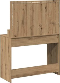vidaXL Τραπέζι περιποίησης Artisan Oak 100 x 41 x 135 εκ.