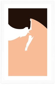 Αφίσα με πασπαρτού Χορός του πάθους - 20x30 white