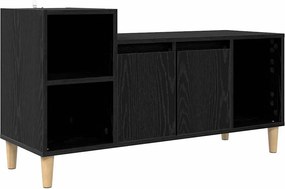 VidaXL Ντουλάπι TV 100 x 35 x 55 εκ Μαύρη Οξυά Επεξεργασμένο Ξύλο