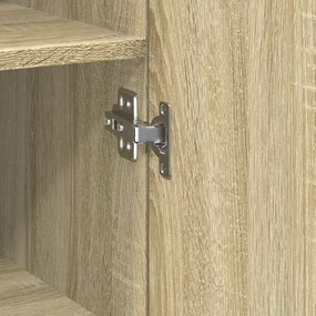 vidaXL Ντουλάπι Sonoma Δρυς 40x42,5x185 εκ. από Επεξεργασμένο Ξύλο