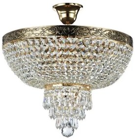 Φωτιστικό Οροφής Palace DIA890-CL-05-G με κρύσταλλα Maytoni-DIA890-CL-05-G-Χρυσό DIA890-CL-05-G