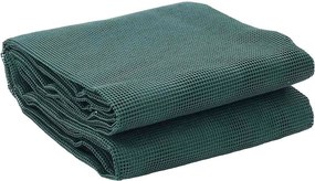 vidaXL Χαλκάκι Σκηνής Πράσινο 600 x 350 εκ Πολυεστέρας