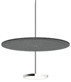 Φωτιστικό Οροφής Sky Sound 18 10570/10578 46x44,4cm Led 1250lm 18W Aluminium-Anthracite Pablo Designs