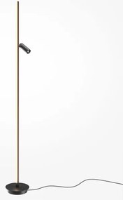 Επιδαπέδιο Φωτιστικό LED 14W Dimmable Reading Light Thin Maytoni-MOD395FL-L28B3K-Μαύρο MOD395FL-L28B3K