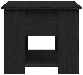 vidaXL Τραπεζάκι σαλονιού Μαύρη δρυς 79 x 49 x 41 cm