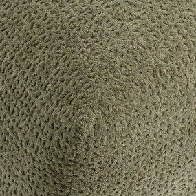 Πουφ βελούδινο με ανάγλυφη υφή, 109 εκ., Nuria