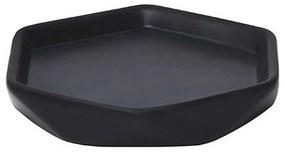 Σαπουνοθήκη Πολύγωνη 06.6480103 Black Ceramic