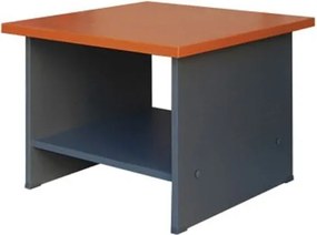 Τραπεζάκι Επισκέπτη Απόχρωση Dark Grey - Cherry   1τμχ