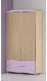 Savvidis Furniture Εταζέρα Γραφείου/Δρυς Λιλά 100x30x105cm BEST-30044