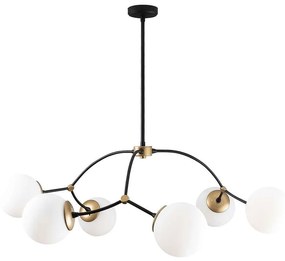 Φωτιστικό Οροφής Kromozom 584TTM1104 90x90x69cm 6xE27 40W Multi Opviq