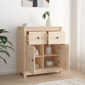 vidaXL Συρταριέρα 70 x 35 x 80 εκ. από Μασίφ Ξύλο Πεύκου