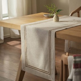 Runner Feronia 417 Beige Gofis Home 37X160 Jute, Polyester