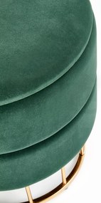 MINTY stool, color: dark green DIOMMI V-CH-MINTY-PUFA-C.ZIELONY