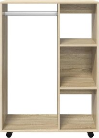 vidaXL Ντουλάπα Sonoma Δρυς 80 x 40 x 110 εκ. από Επεξ. Ξύλο