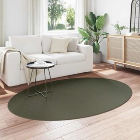 vidaXL Χαλιά χώρου HUARTE Δασώδες Πράσινο 140 x 200 cm
