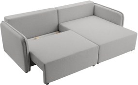 Γωνιακός καναπές Melody-Moustardi-Αριστερή