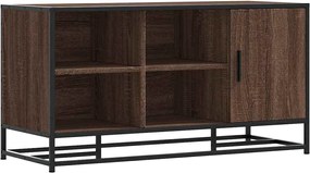 vidaXL Πάγκος παπουτσιών καφέ δρυς 100x40x53,5 cm