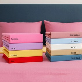 Σεντόνια Υπέρδιπλα Με Λάστιχο (Σετ) Anna Riska Prestige Blush Pink