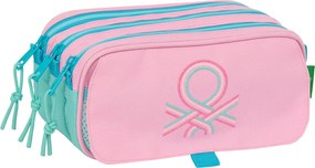 Κασετίνα Benetton Dolce Πολύχρωμο 21,5 x 10 x 8 cm