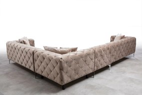 Corner Sofa Como Corner Right - Beige Beige