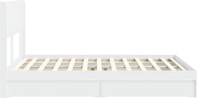 vidaXL Καλάθι με αποθήκη και κεφαλάρι Λευκό 140 x 190 cm