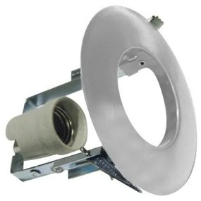 Χωνευτό Σποτ Φωτιστικό Οροφής 1xE27 R50 Downlight Ατσάλι Aca-AC.045R63GDS-Γκρι AC.045R63GDS