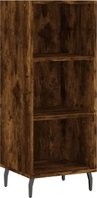 vidaXL Ντουλάπι Καπνιστή δρυς 34,5x34x180 εκ. από Επεξεργασμένο Ξύλο