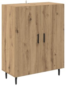 vidaXL Highboard 2 pcs Artisan Oak Επεξεργασμένο ξύλο