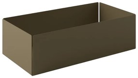 Θήκη Οργάνωσης Ανοξείδωτη Matt Light Bronze 25x13x7,5εκ. Pam &amp; Co 119-963