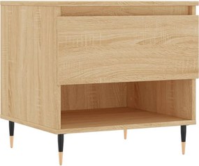 vidaXL Τραπέζια Σαλονιού 2 τεμ. Sonoma Δρυς 50x46x50 εκ. Επεξεργ. Ξύλο