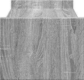 vidaXL Βάση Οθόνης Γκρι Sonoma 50x27x20 εκ. από Επεξεργασμένο Ξύλο