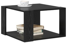 vidaXL Τραπεζάκι Καφέ Μαύρου Δρυός 51,5x51,5x30 εκ. Ξύλο