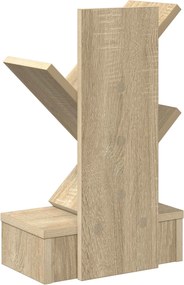 vidaXL Ράφι Δέντρων 3-Επιπέδων 30 x 18 x 48 εκ Επεξεργασμένο Ξύλο