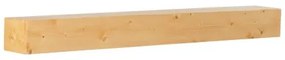 VEVOR Fireplace Mantel Wood Shelf Floating Rustic Fireplace Mantel 60&quot; Natural