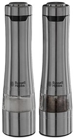 Russell Hobbs 23460-56 Classics Σετ Ηλεκτρικοί Μύλοι Μπαχαρικών Inox σε Ασημί Χρώμα 2τμχ