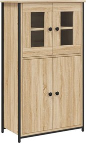 vidaXL Ντουλάπι Sonoma Δρυς 62 x 32 x 106,5 εκ.από Επεξεργασμένο Ξύλο