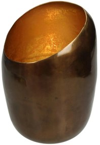 Κηροπήγιο ArteLibre Μπρονζέ Αλουμίνιο 13.5x13.5x20cm-05153890