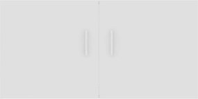 vidaXL Ντουλάπι Επιτοίχιο Λευκό 80 x 39 x 40 εκ. από Επεξ. Ξύλο