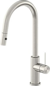 Sparke Musa 04 Inox Brushed - Μπαταρία Κουζίνας με Ντους