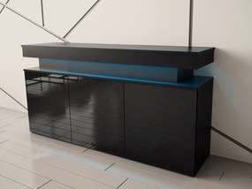 Μπουφές Glossa 160 με LED-Mauro